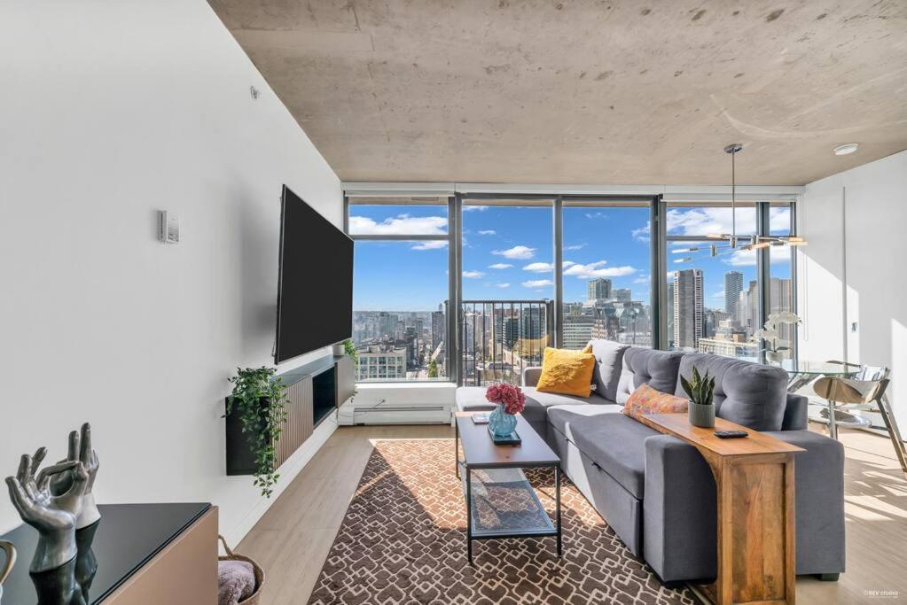 Skyview, 40Th Floor! 2Br Condo In Downtown Vancouver Exterior foto